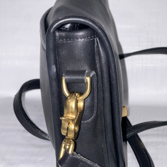 Vintage Coach Black Pocket Purse 9755 - Picture 5 of 15